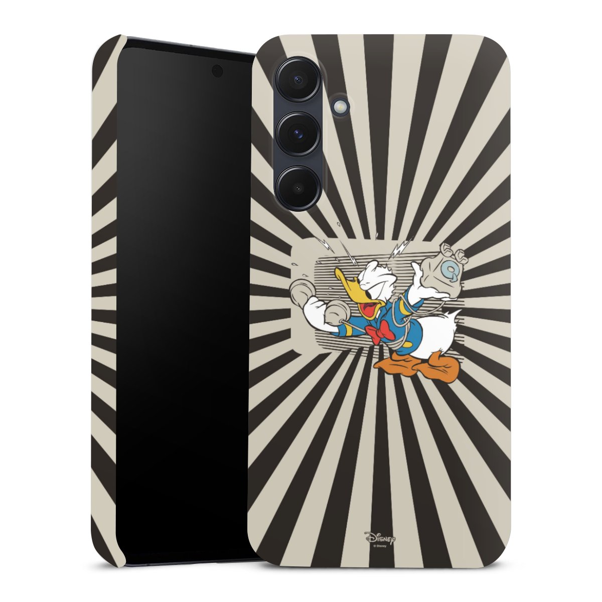 Galaxy A55 5G Handy Premium Case Smartphone Handyhülle Schutzhülle glänzend Donald Duck Disney Official Licensed Product Premium Case