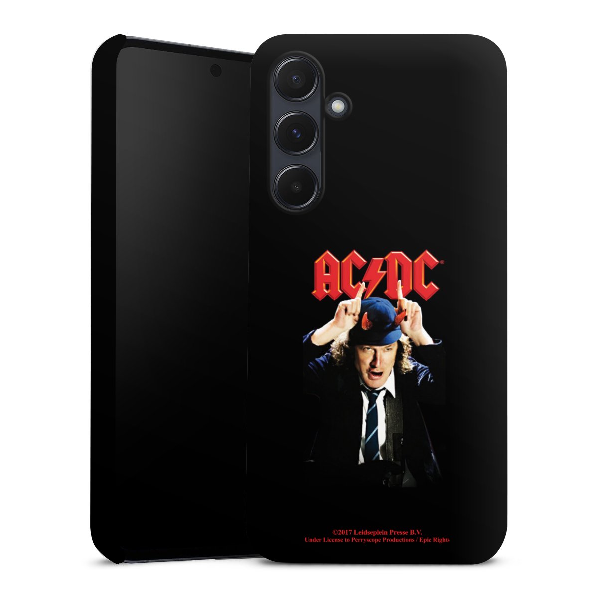 Galaxy A55 5G Handy Premium Case Smartphone Handyhülle Schutzhülle glänzend Merchandise Acdc Riverplate Premium Case