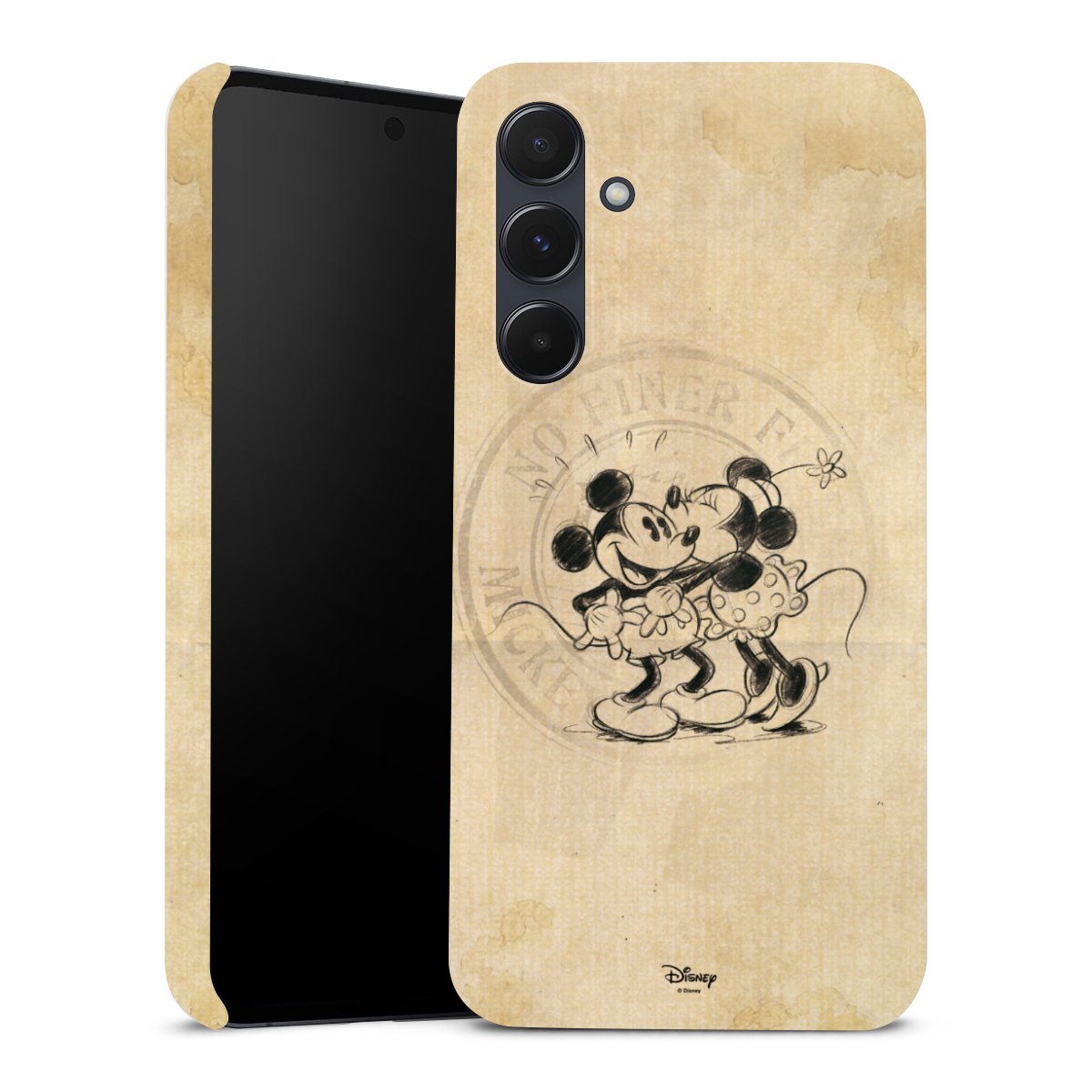 Galaxy A55 5G Handy Premium Case Smartphone Handyhülle Schutzhülle glänzend Mickey Mouse Vintage Minnie Mouse Premium Case