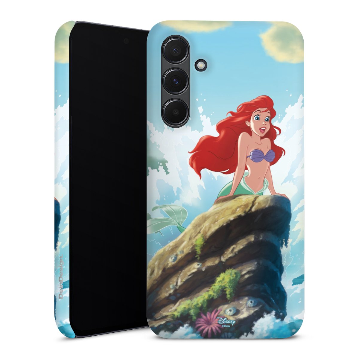 Galaxy A35 5G Handy Premium Case Smartphone Handyhülle Schutzhülle matt Mermaid Arielle Die Meerjungfrau Official Licensed Product Premium Case