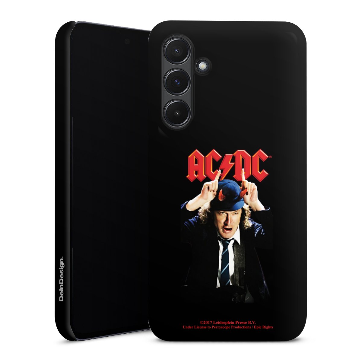 Galaxy A35 5G Handy Premium Case Smartphone Handyhülle Schutzhülle matt Merchandise Acdc Riverplate Premium Case