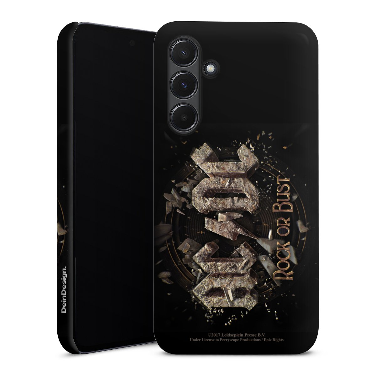 Galaxy A35 5G Handy Premium Case Smartphone Handyhülle Schutzhülle matt Acdc Official Licensed Product Rock Or Bust Premium Case