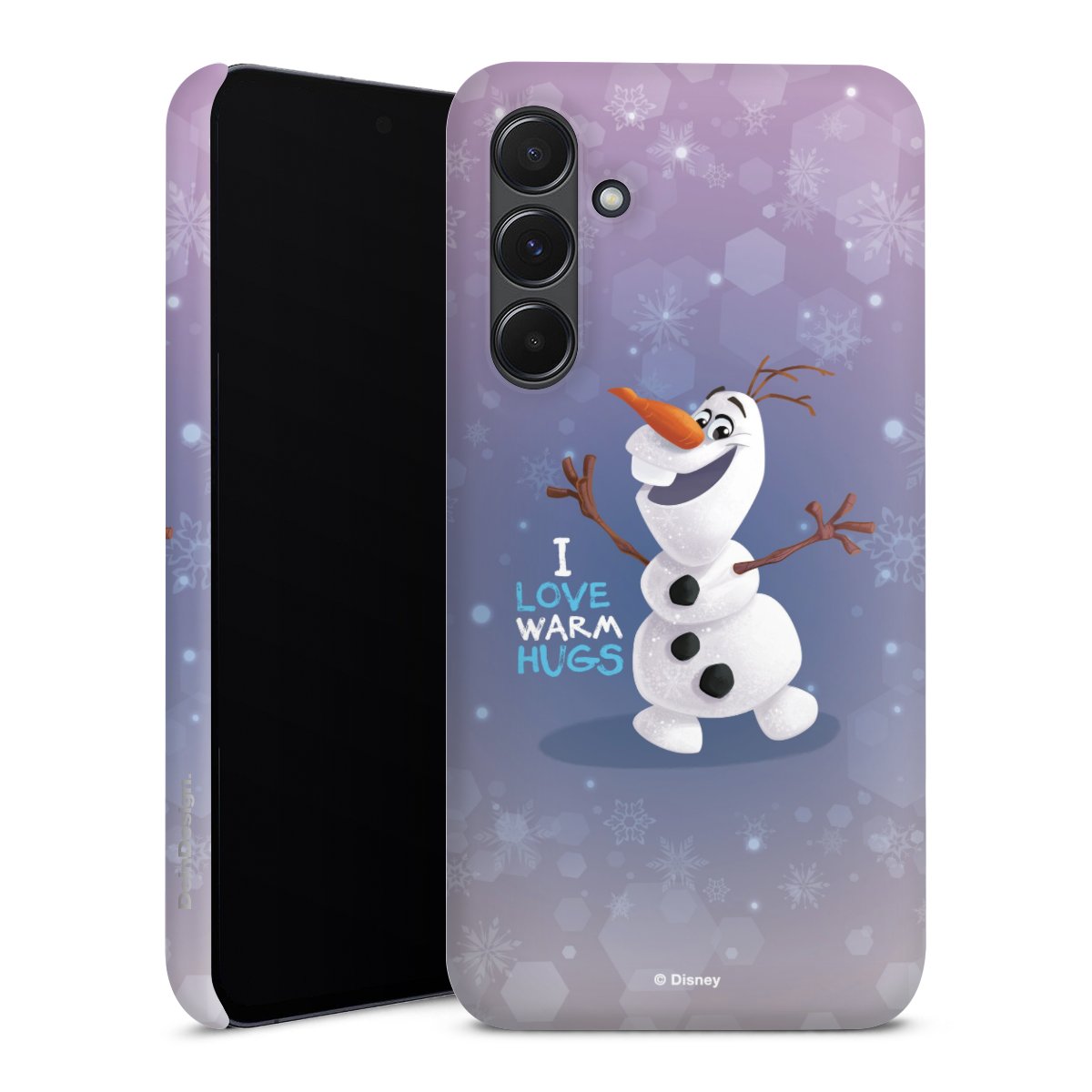 Galaxy A35 5G Handy Premium Case Smartphone Handyhülle Schutzhülle matt Frozen Frozen Olaf Official Licensed Product Premium Case