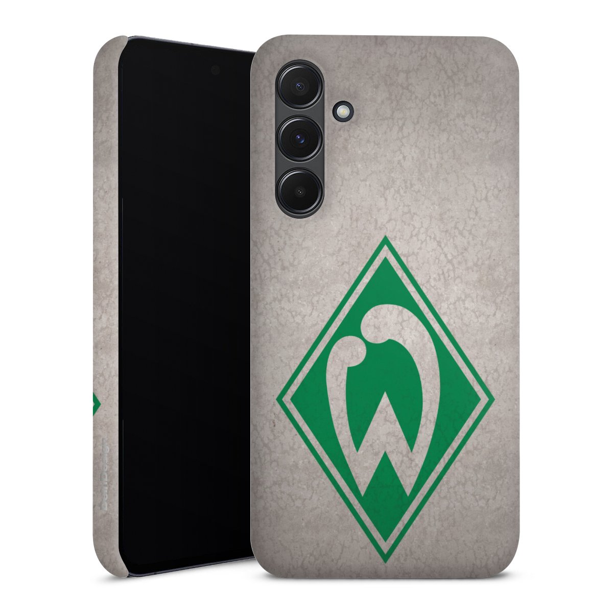 Galaxy A35 5G Handy Premium Case Smartphone Handyhülle Schutzhülle matt Sv Werder Bremen Concrete Official Licensed Product Premium Case