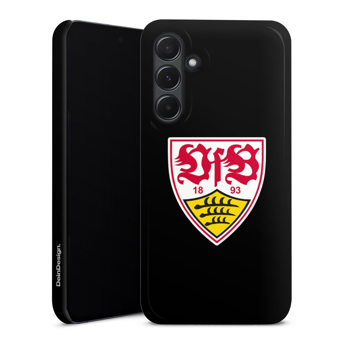 Galaxy A35 5G Handy Premium Case Smartphone Handyhülle Schutzhülle glänzend Vfb Stuttgart Official Licensed Product Coat Of Arms Premium Case