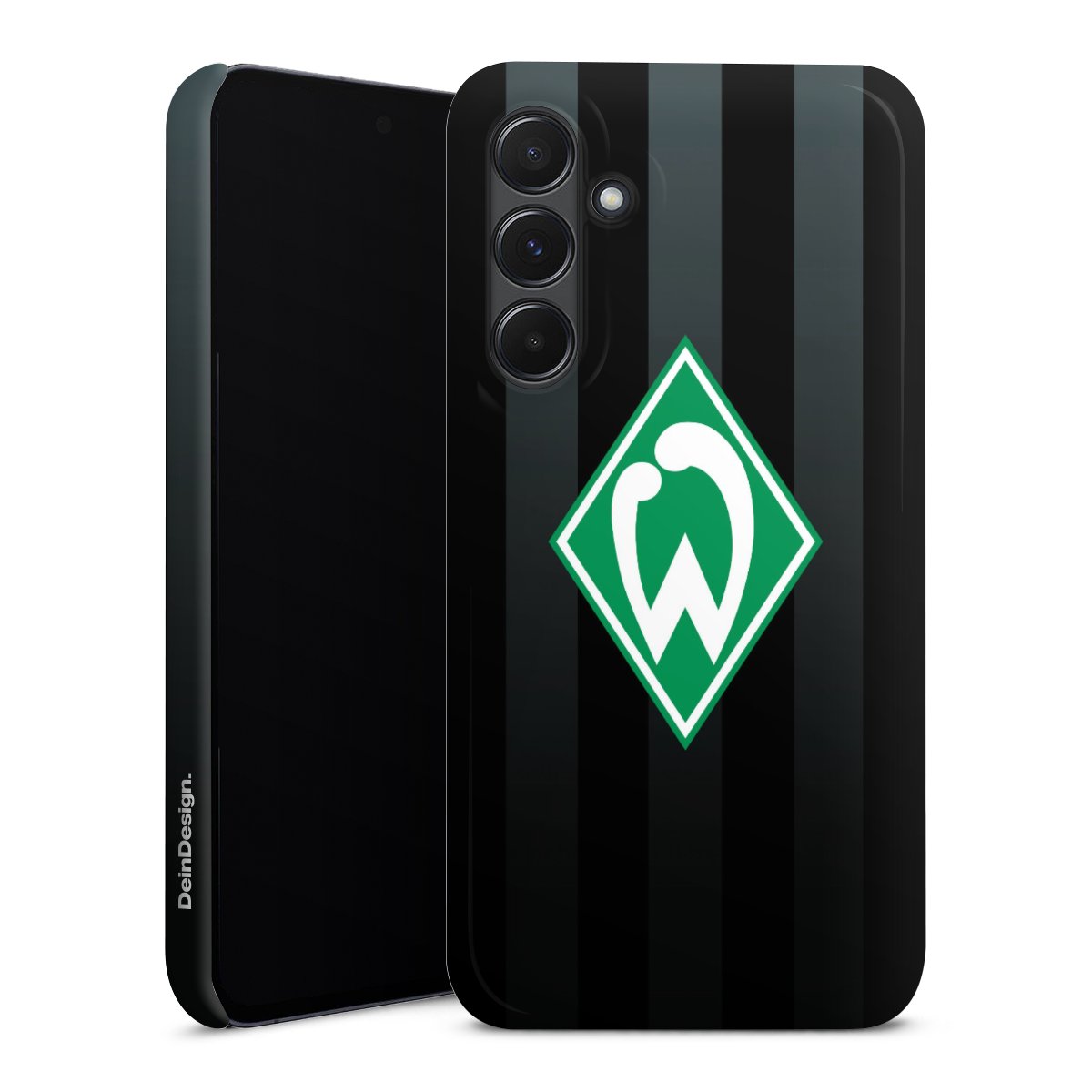 Galaxy A35 5G Handy Premium Case Smartphone Handyhülle Schutzhülle glänzend Stripes Sv Werder Bremen Official Licensed Product Premium Case