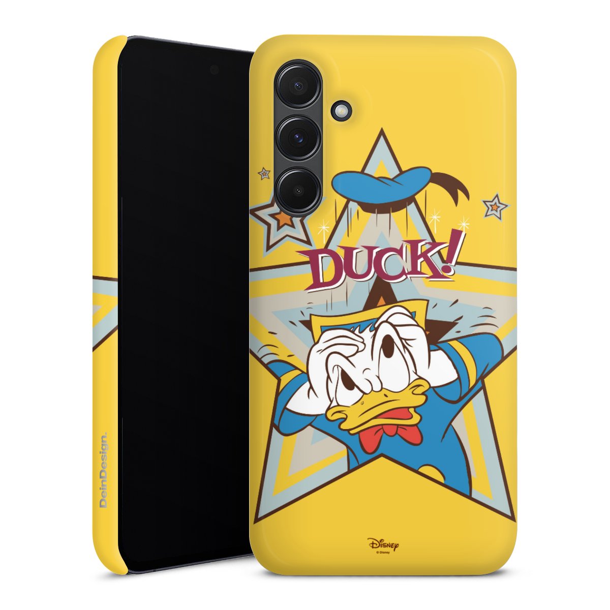 Galaxy A35 5G Handy Premium Case Smartphone Handyhülle Schutzhülle glänzend Official Licensed Product Donald Duck Disney Premium Case