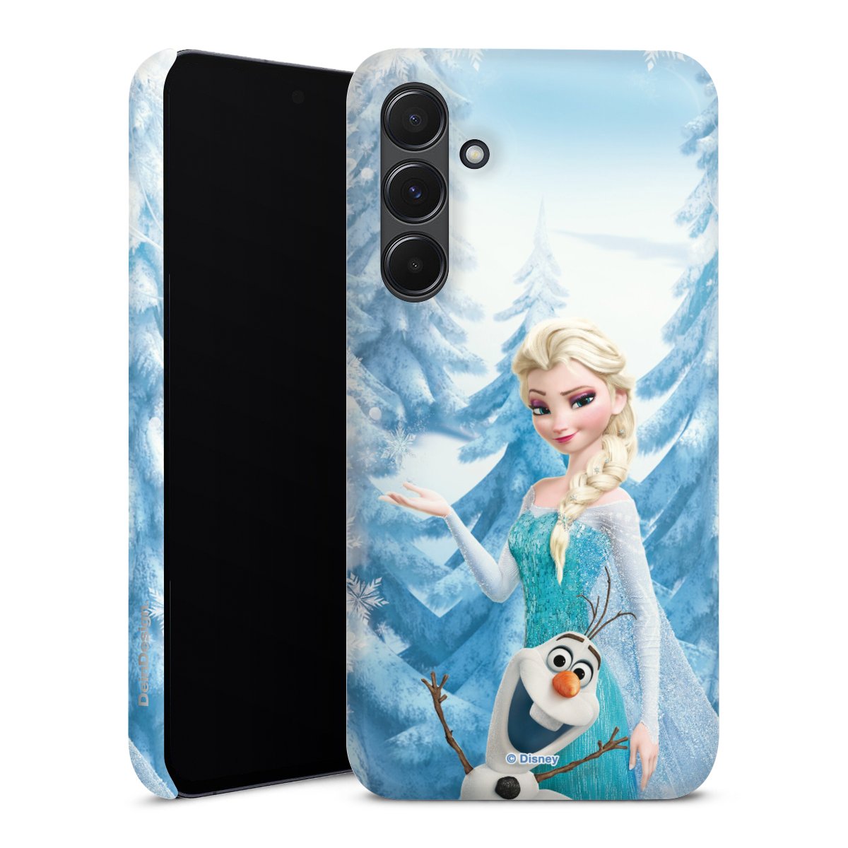 Galaxy A35 5G Handy Premium Case Smartphone Handyhülle Schutzhülle glänzend Official Licensed Product Frozen Elsa Disney Premium Case