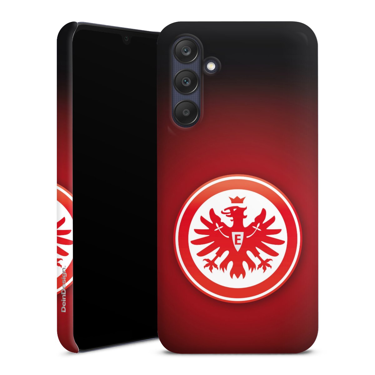 Galaxy A25 5G Handy Premium Case Smartphone Handyhülle Schutzhülle matt Eintracht Frankfurt Official Licensed Product Coat Of Arms Premium Case