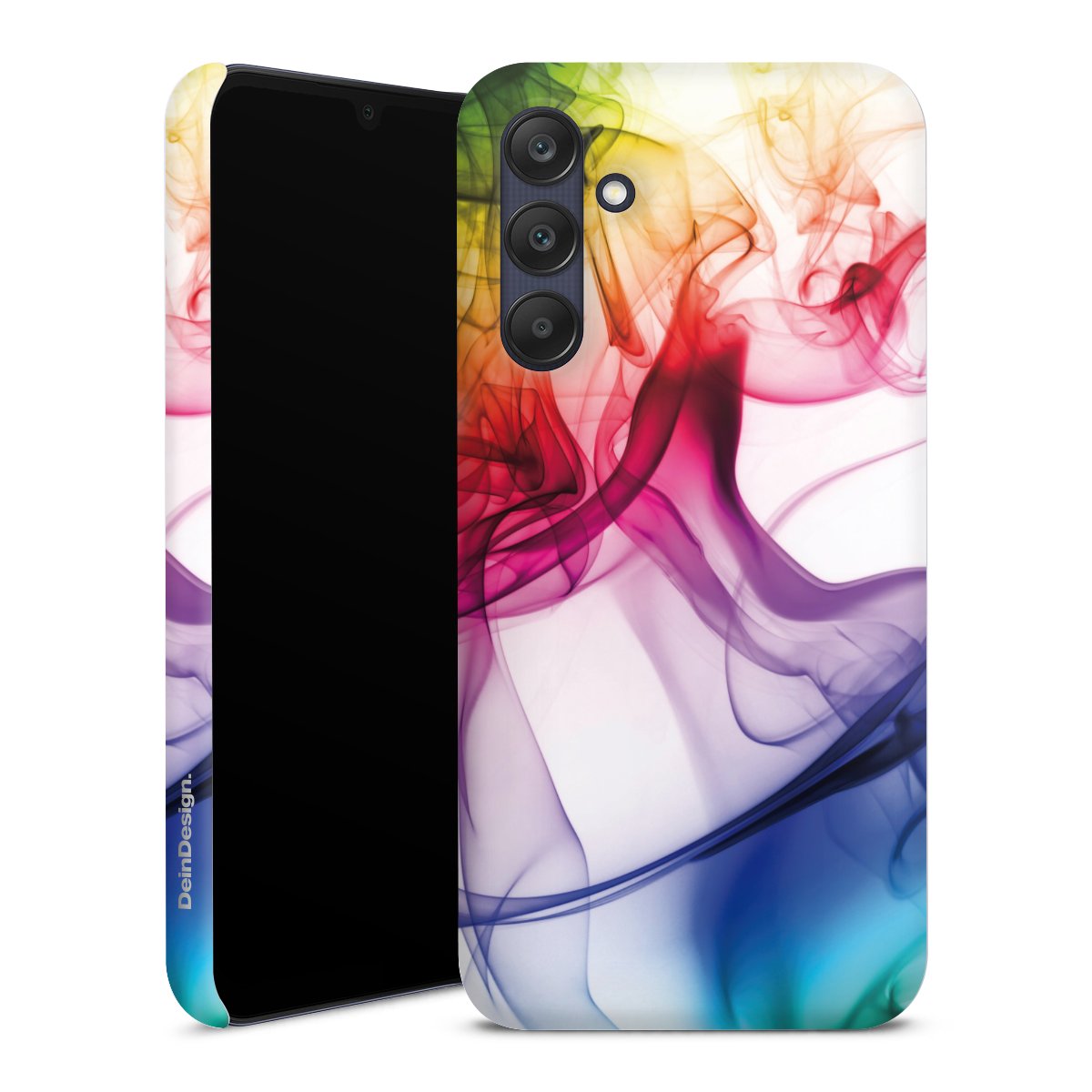 Galaxy A25 5G Handy Premium Case Smartphone Handyhülle Schutzhülle matt Water Colour Rainbow Premium Case