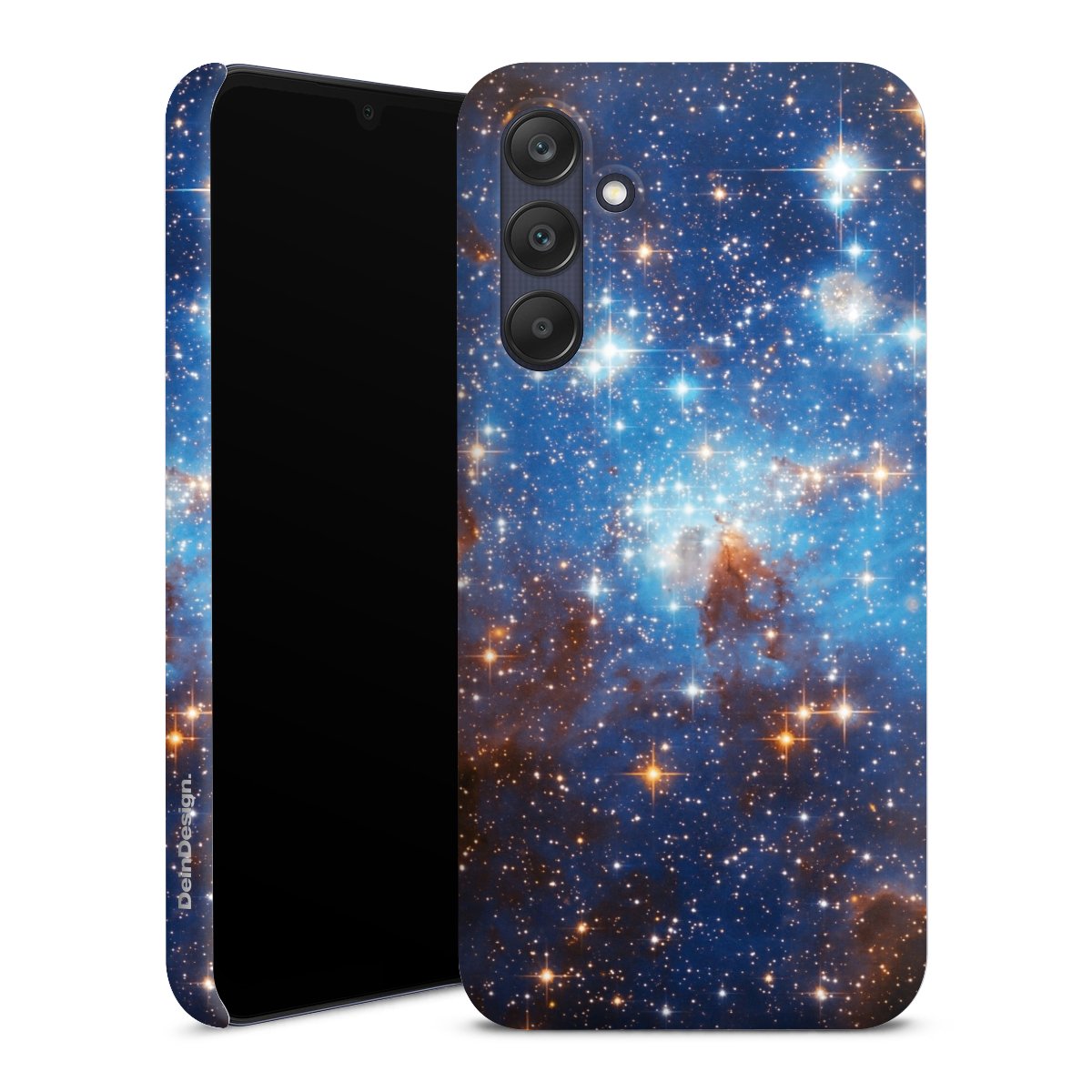 Galaxy A25 5G Handy Premium Case Smartphone Handyhülle Schutzhülle matt Star Weltall Galaxy Premium Case