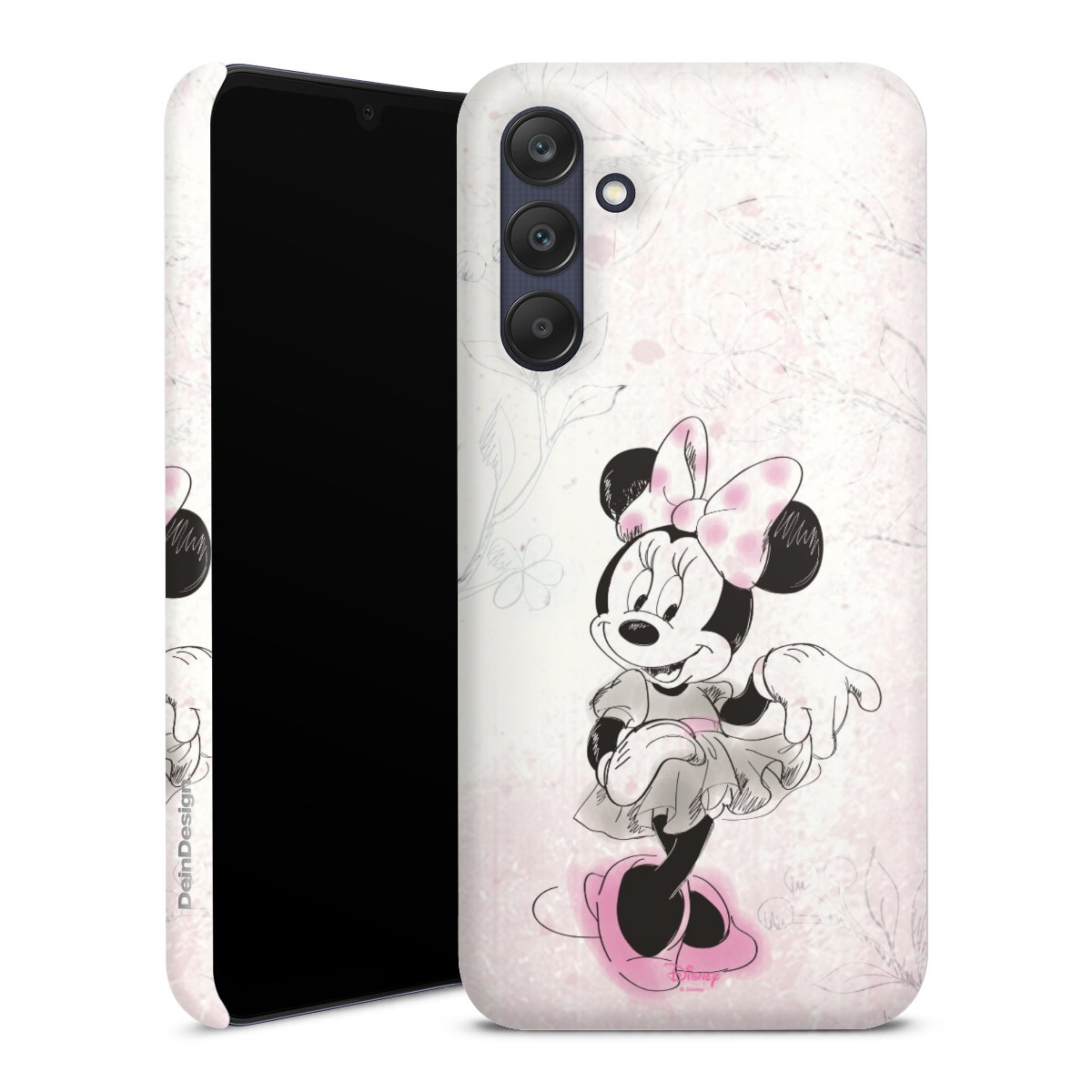 Galaxy A25 5G Handy Premium Case Smartphone Handyhülle Schutzhülle matt Disney Minnie Mouse Vintage Premium Case