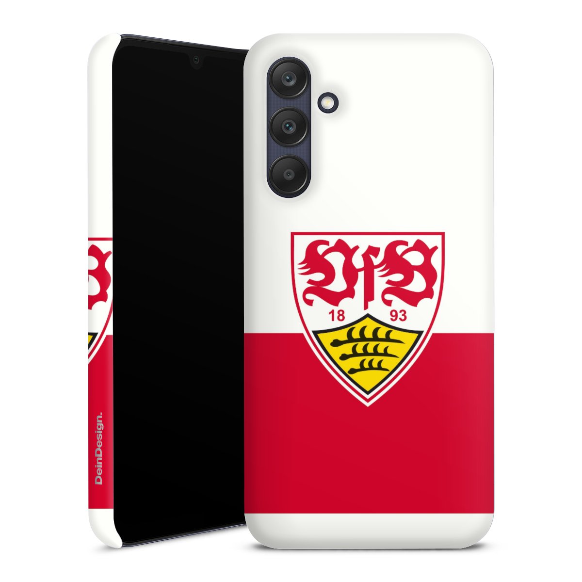 Galaxy A25 5G Handy Premium Case Smartphone Handyhülle Schutzhülle matt Official Licensed Product Logo Vfb Stuttgart Premium Case