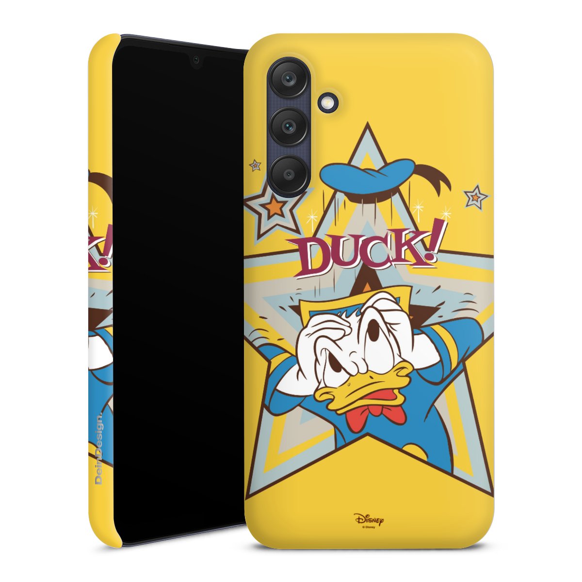 Galaxy A25 5G Handy Premium Case Smartphone Handyhülle Schutzhülle matt Official Licensed Product Donald Duck Disney Premium Case