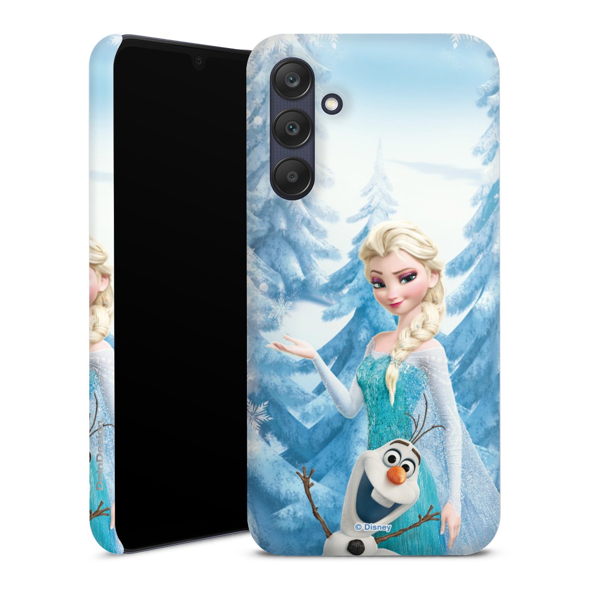 Galaxy A25 5G Handy Premium Case Smartphone Handyhülle Schutzhülle matt Official Licensed Product Frozen Elsa Disney Premium Case