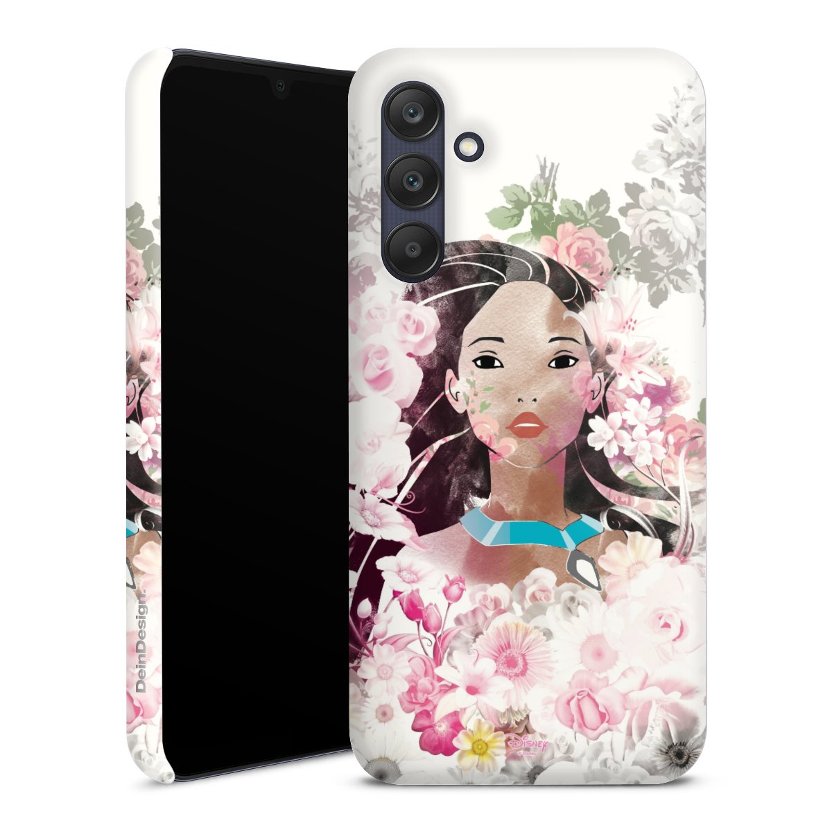 Galaxy A25 5G Handy Premium Case Smartphone Handyhülle Schutzhülle matt Pocahontas Official Licensed Product Disney Premium Case