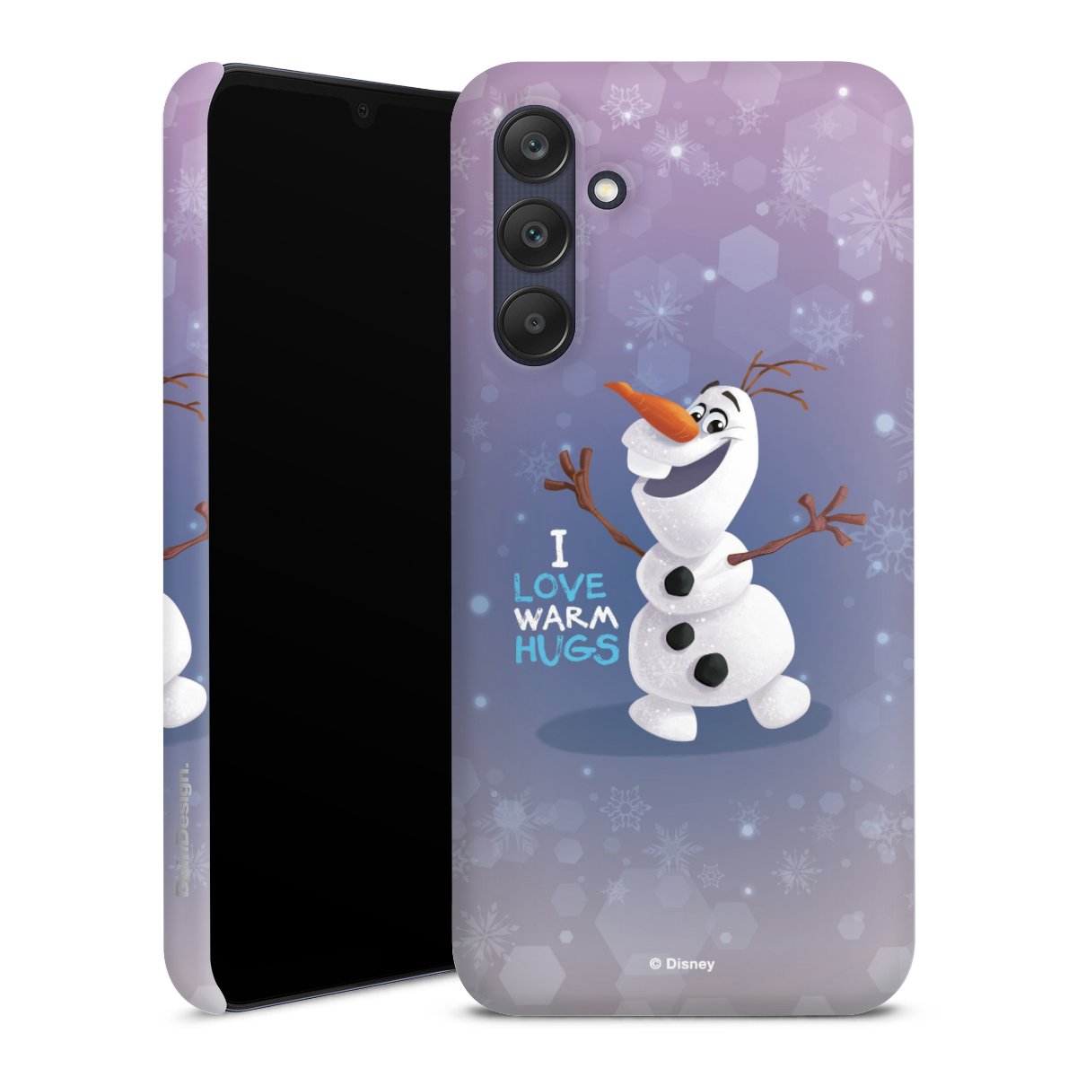 Galaxy A25 5G Handy Premium Case Smartphone Handyhülle Schutzhülle matt Frozen Frozen Olaf Official Licensed Product Premium Case