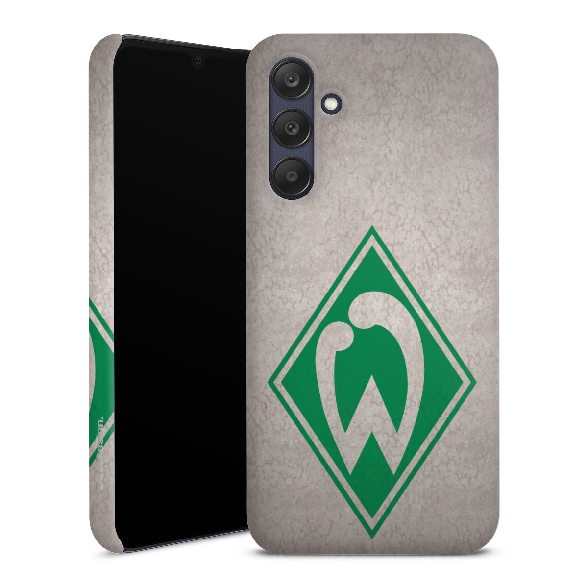 Galaxy A25 5G Handy Premium Case Smartphone Handyhülle Schutzhülle matt Sv Werder Bremen Concrete Official Licensed Product Premium Case