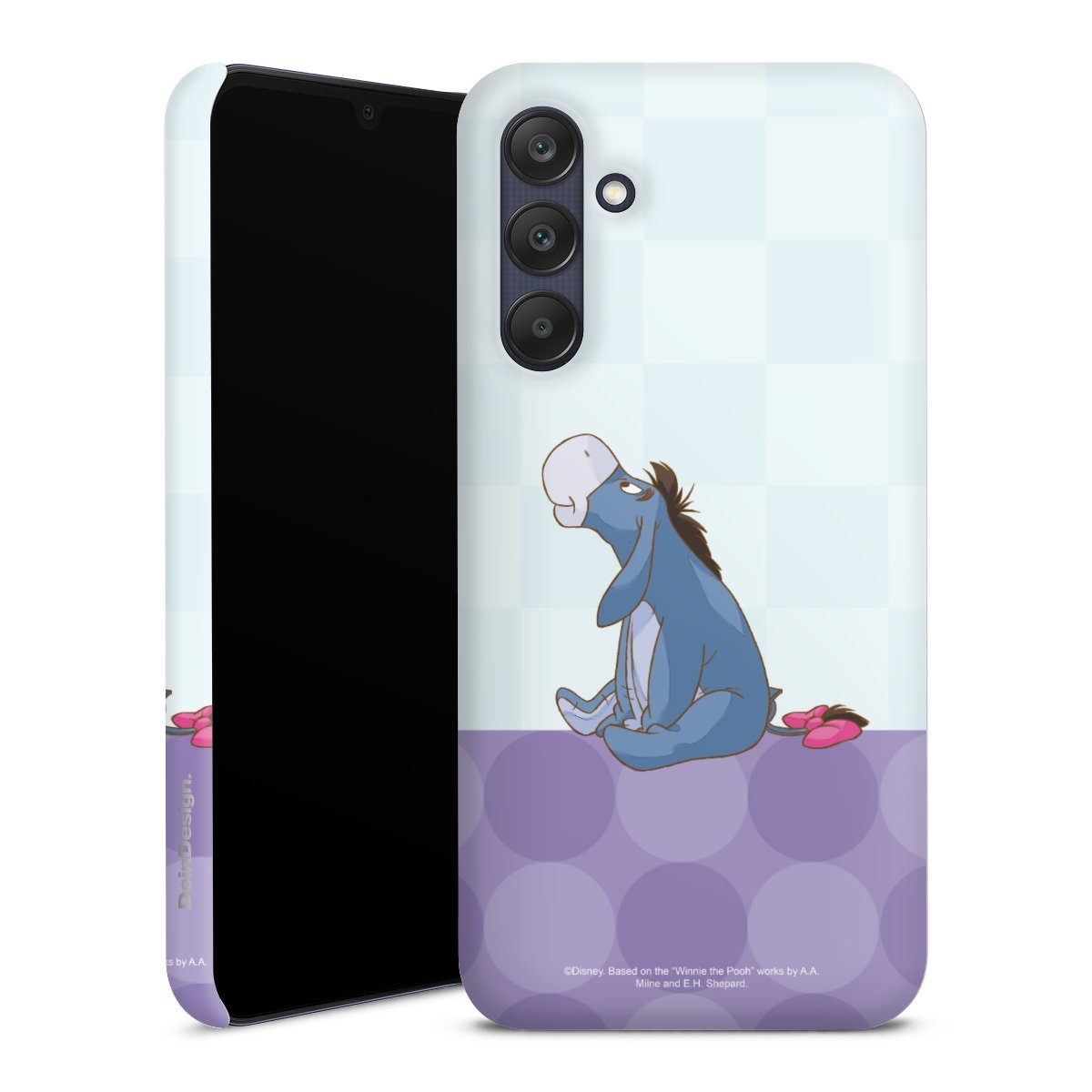 Galaxy A25 5G Handy Premium Case Smartphone Handyhülle Schutzhülle matt Disney Donkey Winnie The Pooh Premium Case