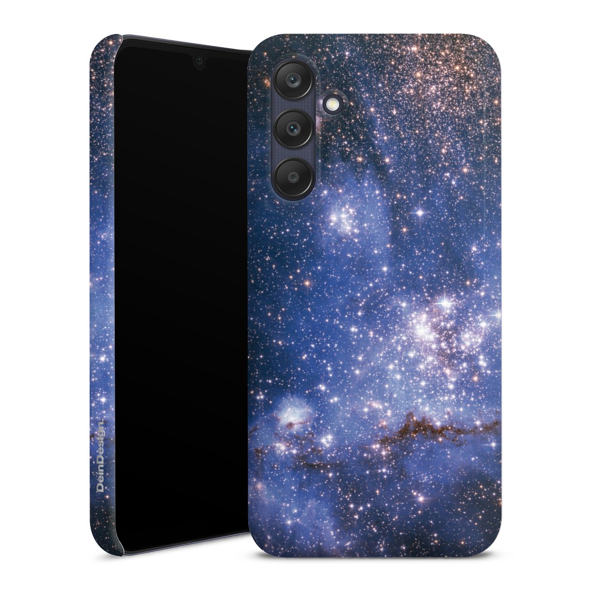 Galaxy A25 5G Handy Premium Case Smartphone Handyhülle Schutzhülle glänzend Weltall Galaxy Weltraum Premium Case