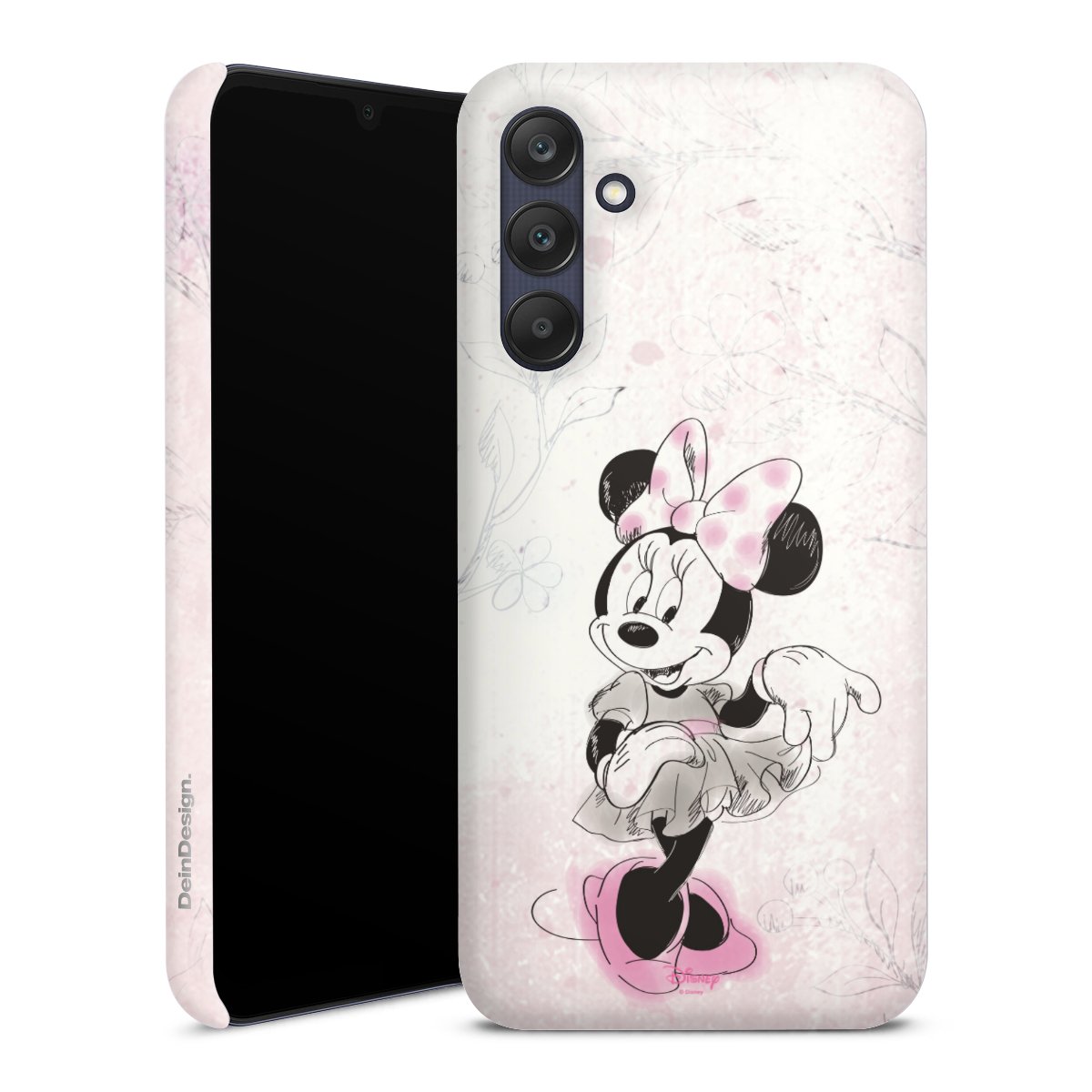 Galaxy A25 5G Handy Premium Case Smartphone Handyhülle Schutzhülle glänzend Disney Minnie Mouse Vintage Premium Case