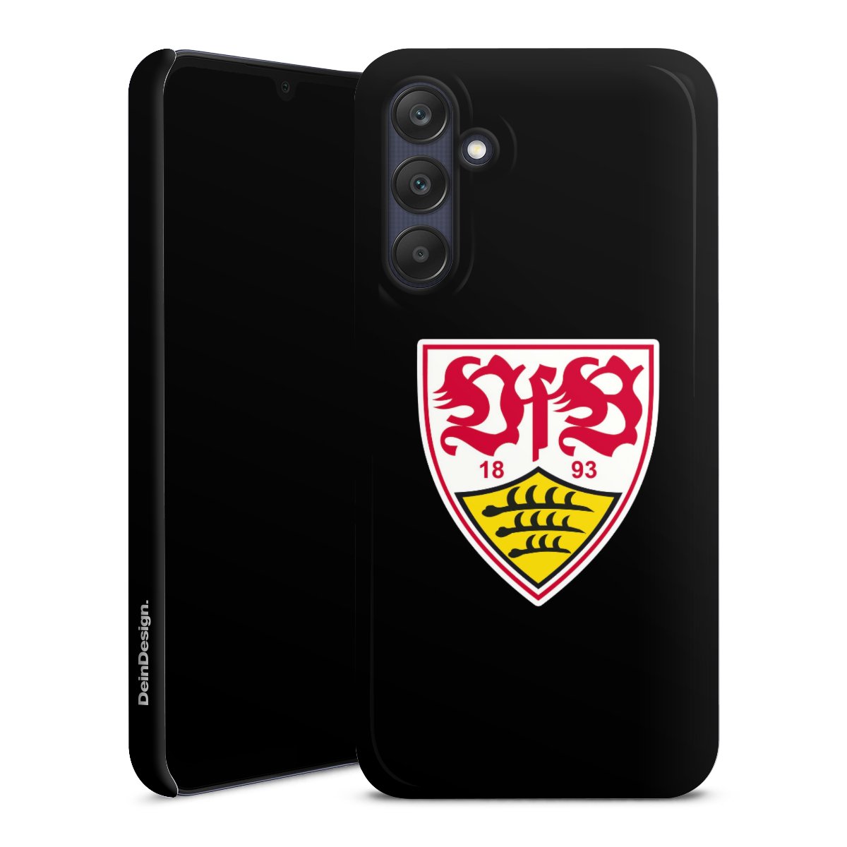 Galaxy A25 5G Handy Premium Case Smartphone Handyhülle Schutzhülle glänzend Vfb Stuttgart Official Licensed Product Coat Of Arms Premium Case