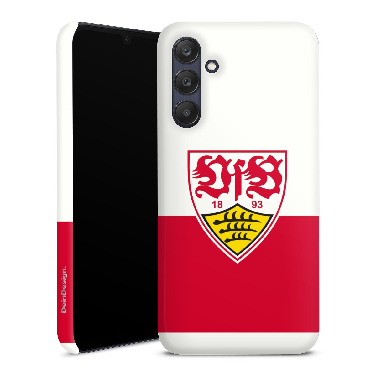 Galaxy A25 5G Handy Premium Case Smartphone Handyhülle Schutzhülle glänzend Official Licensed Product Logo Vfb Stuttgart Premium Case