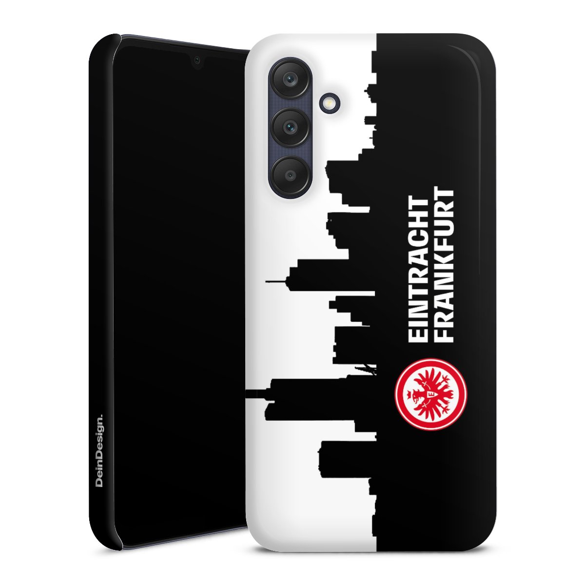 Galaxy A25 5G Handy Premium Case Smartphone Handyhülle Schutzhülle glänzend Sge Eintracht Frankfurt Official Licensed Product Premium Case