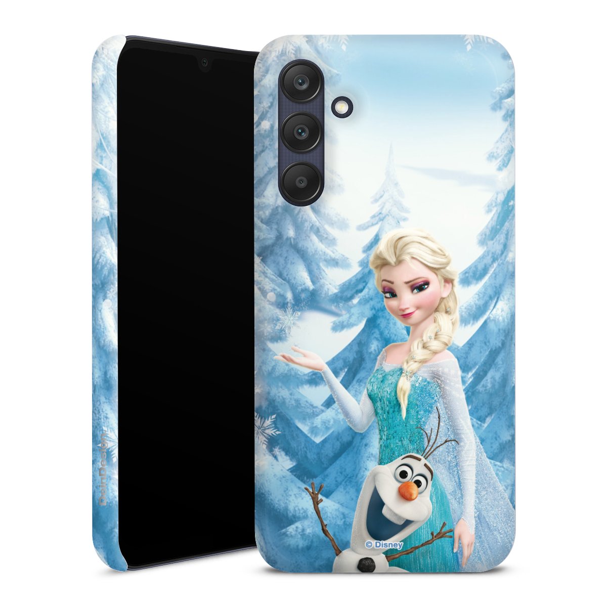 Galaxy A25 5G Handy Premium Case Smartphone Handyhülle Schutzhülle glänzend Official Licensed Product Frozen Elsa Disney Premium Case