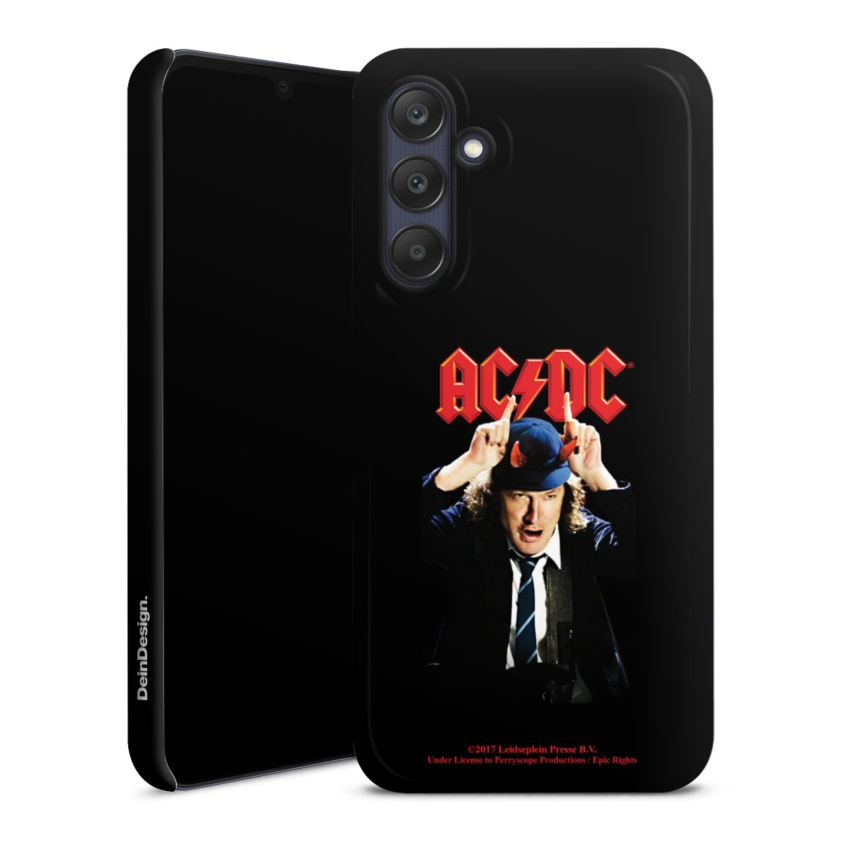 Galaxy A25 5G Handy Premium Case Smartphone Handyhülle Schutzhülle glänzend Merchandise Acdc Riverplate Premium Case