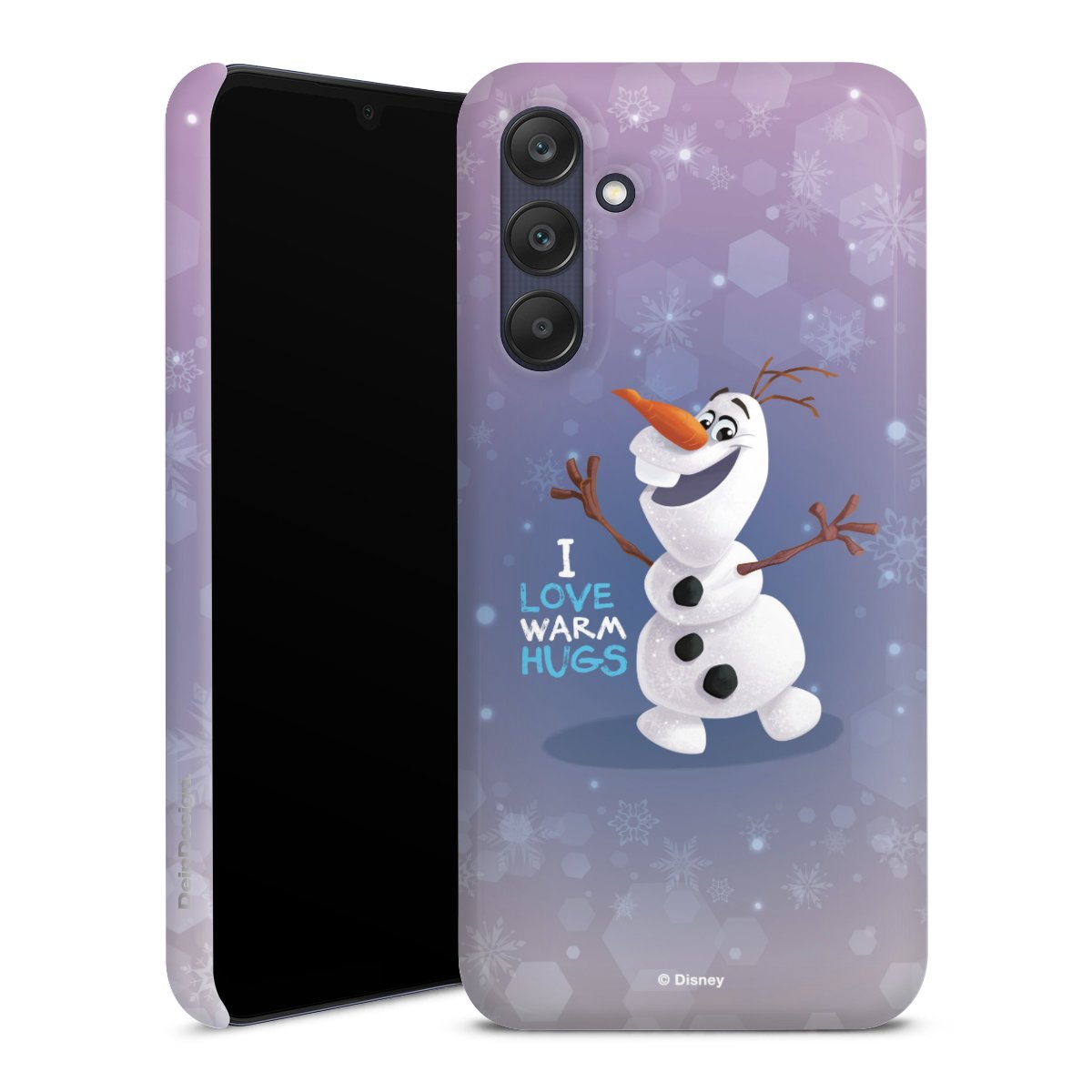 Galaxy A25 5G Handy Premium Case Smartphone Handyhülle Schutzhülle glänzend Frozen Frozen Olaf Official Licensed Product Premium Case