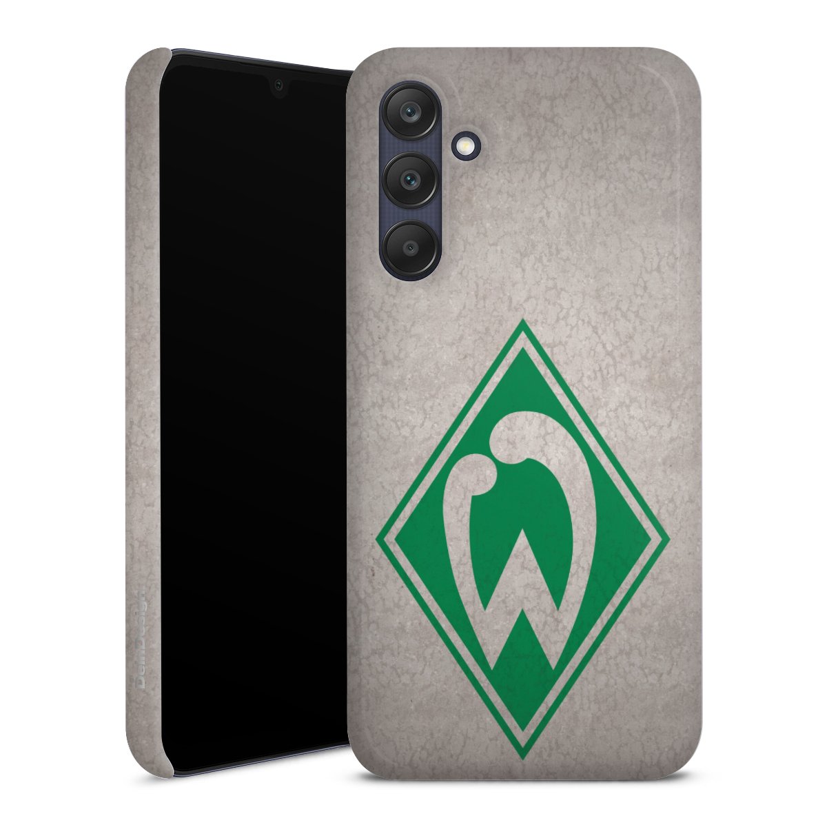 Galaxy A25 5G Handy Premium Case Smartphone Handyhülle Schutzhülle glänzend Sv Werder Bremen Concrete Official Licensed Product Premium Case