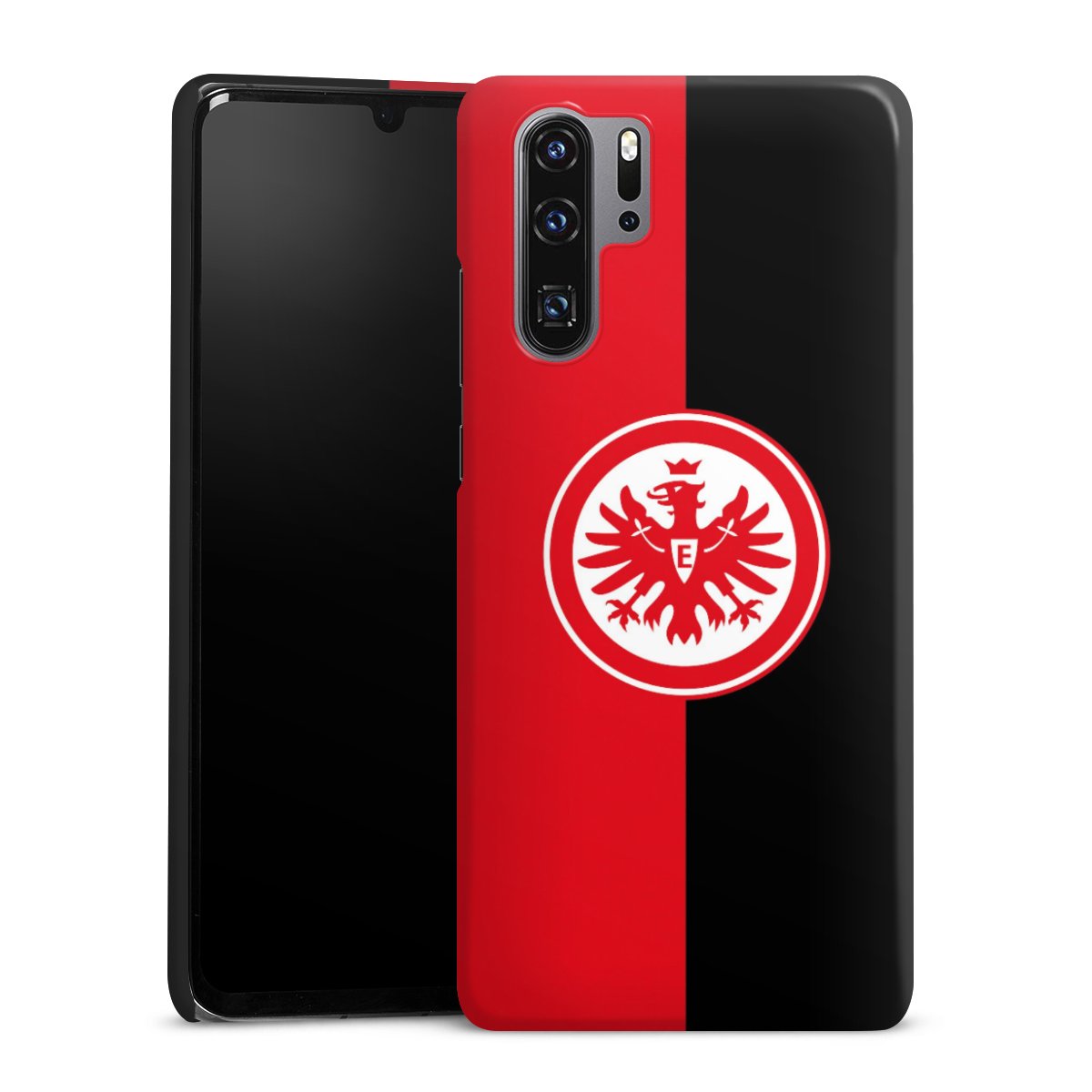 Huawei P30 Pro Handy Premium Case Smartphone Handyhülle Schutzhülle glänzend Official Licensed Product Eintracht Frankfurt Sge Premium Case