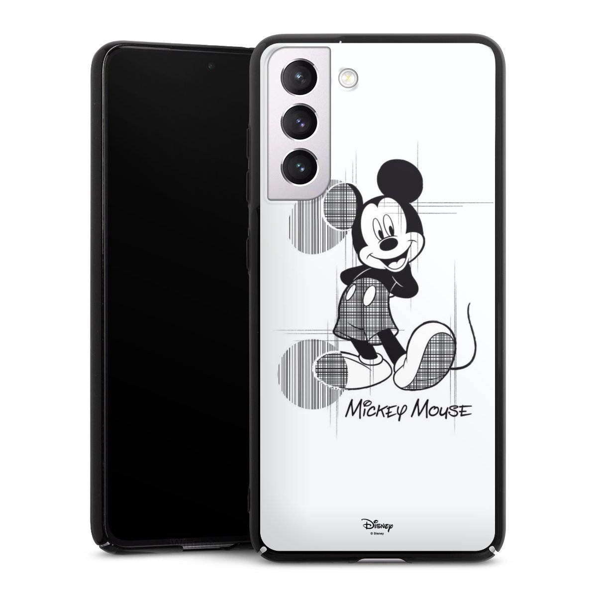 Galaxy S21 FE 5G Handy Hard Case Schutzhülle schwarz Smartphone Backcover Disney Official Licensed Product Mickey Mouse Hard Case