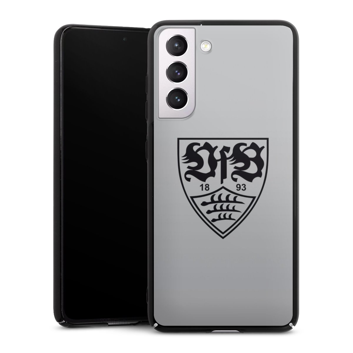 Galaxy S21 FE 5G Handy Hard Case Schutzhülle schwarz Smartphone Backcover Logo Vfb Stuttgart Official Licensed Product Hard Case