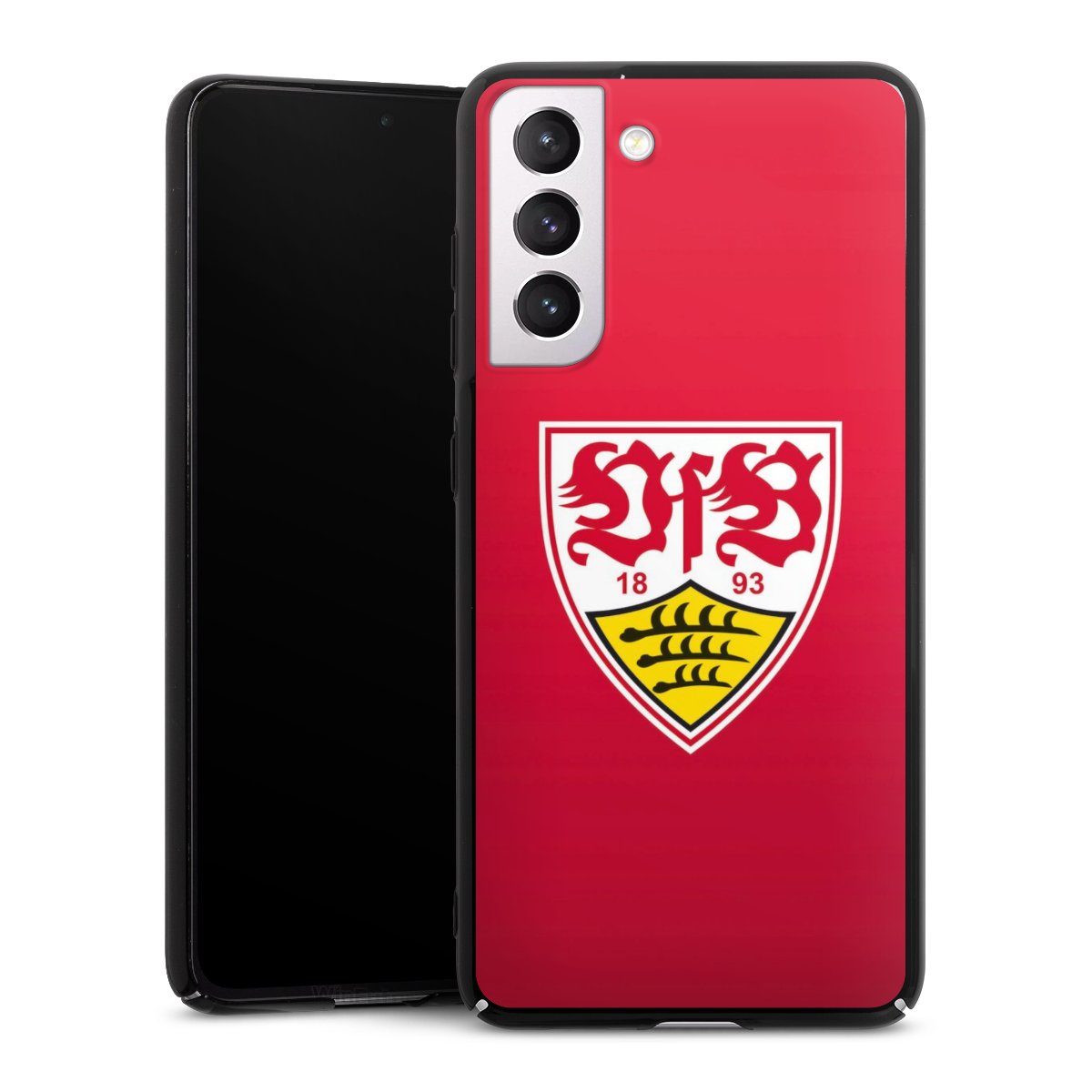 Galaxy S21 FE 5G Handy Hard Case Schutzhülle schwarz Smartphone Backcover Official Licensed Product Vfb Stuttgart Hard Case