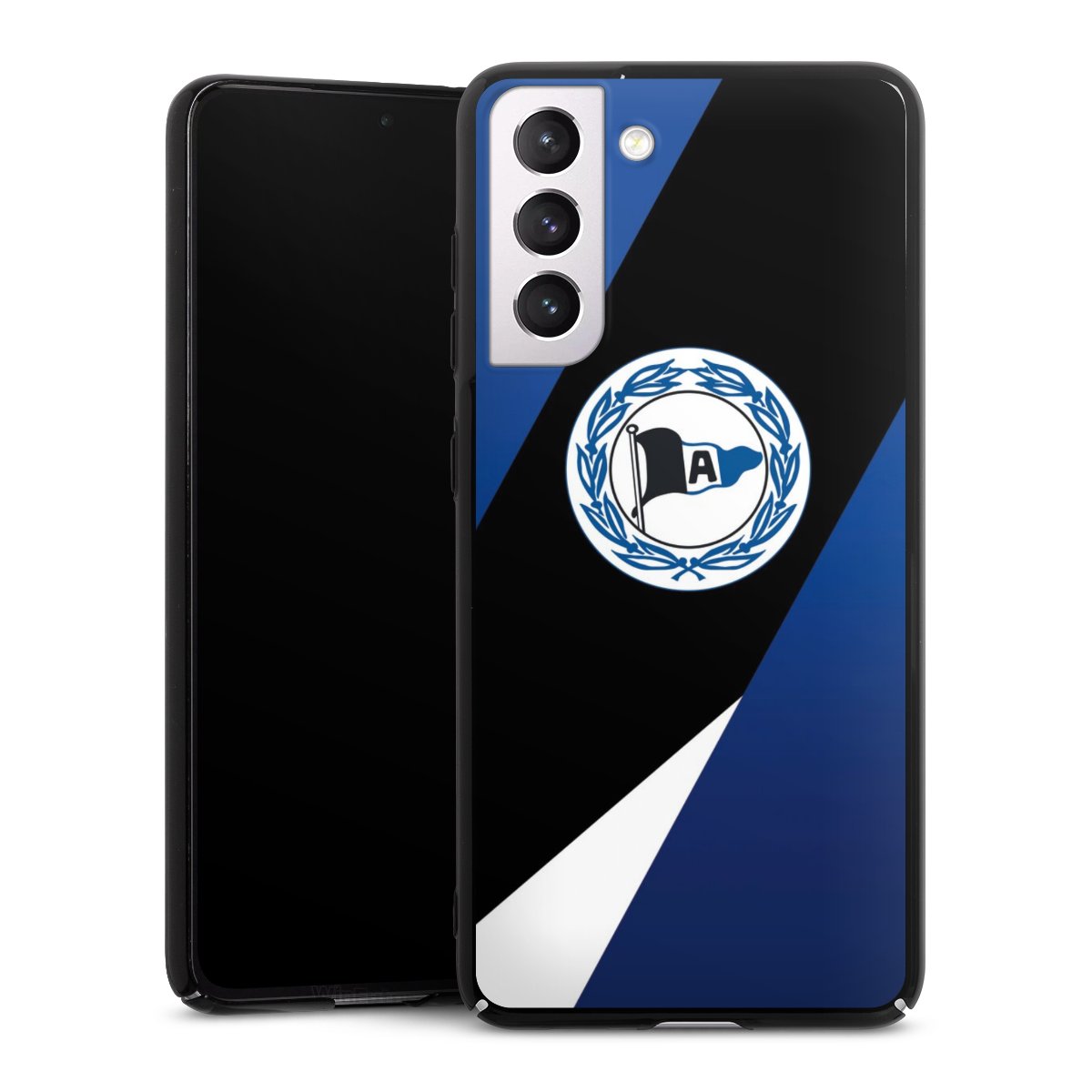 Galaxy S21 FE 5G Handy Hard Case Schutzhülle schwarz Smartphone Backcover Official Licensed Product Arminia Bielefeld Dsc Hard Case