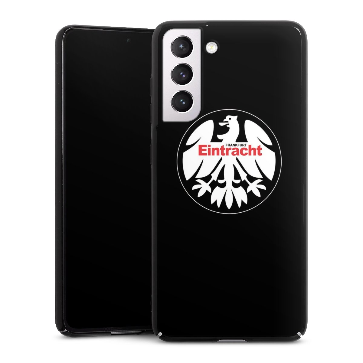 Galaxy S21 FE 5G Handy Hard Case Schutzhülle schwarz Smartphone Backcover Official Licensed Product Eintracht Frankfurt Sge Hard Case