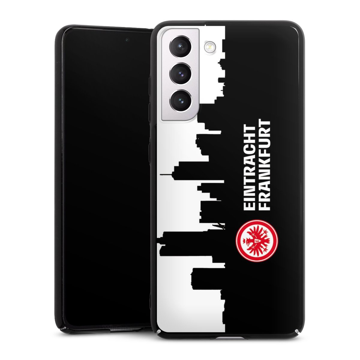 Galaxy S21 FE 5G Handy Hard Case Schutzhülle schwarz Smartphone Backcover Sge Eintracht Frankfurt Official Licensed Product Hard Case