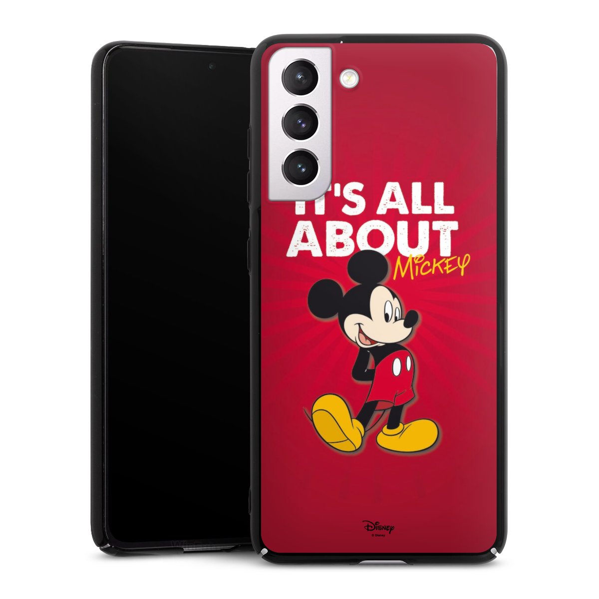 Galaxy S21 FE 5G Handy Hard Case Schutzhülle schwarz Smartphone Backcover Mouse Disney Official Licensed Product Hard Case