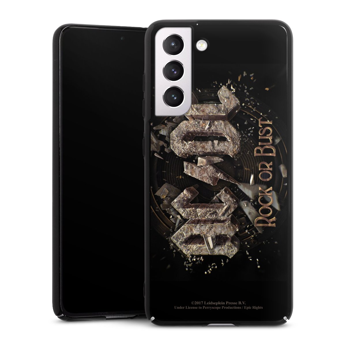 Galaxy S21 FE 5G Handy Hard Case Schutzhülle schwarz Smartphone Backcover Acdc Official Licensed Product Rock Or Bust Hard Case