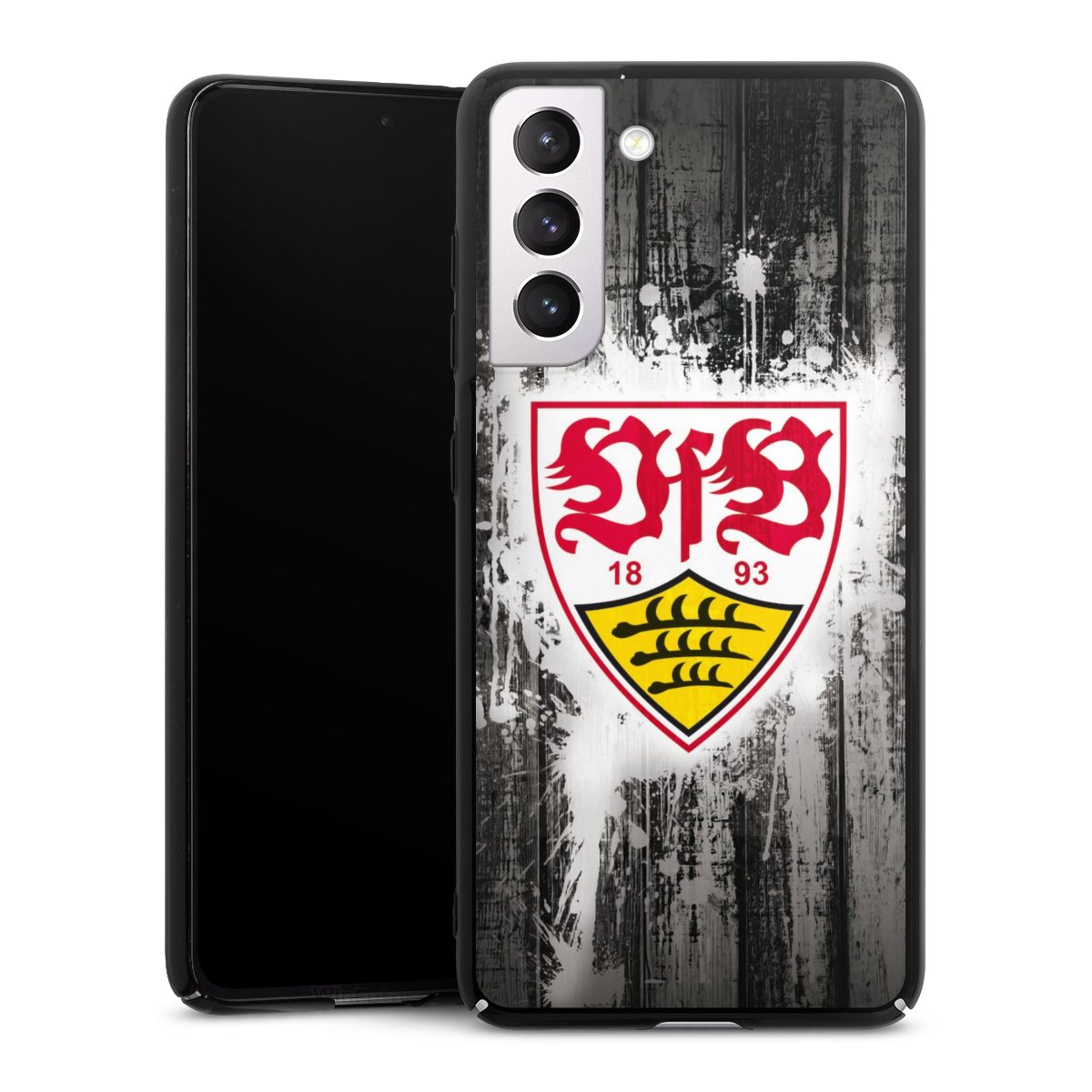 Galaxy S21 FE 5G Handy Hard Case Schutzhülle schwarz Smartphone Backcover Vfb Stuttgart Official Licensed Product Hard Case