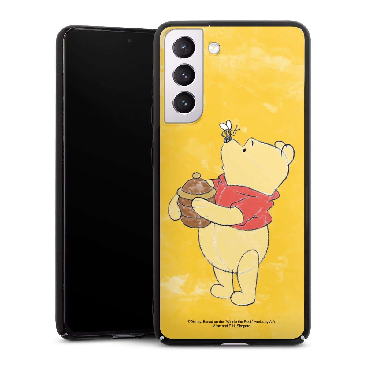 Galaxy S21 FE 5G Handy Hard Case Schutzhülle schwarz Smartphone Backcover Official Licensed Product Winnie The Pooh Disney Hard Case