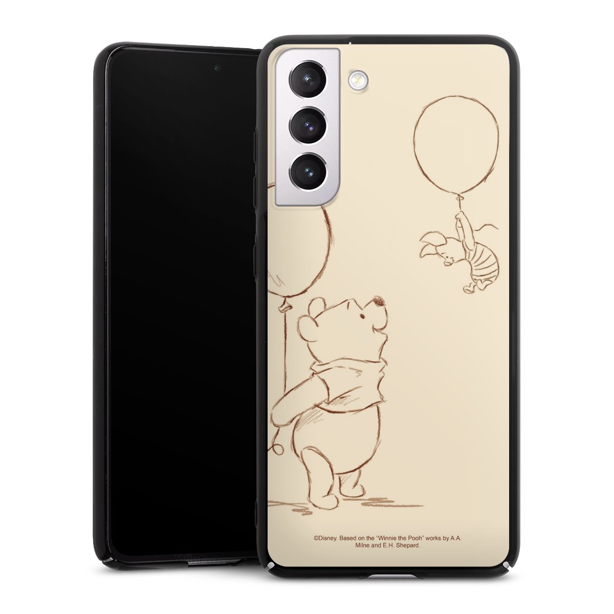 Galaxy S21 FE 5G Handy Hard Case Schutzhülle schwarz Smartphone Backcover Official Licensed Product Winnie The Pooh Disney Hard Case