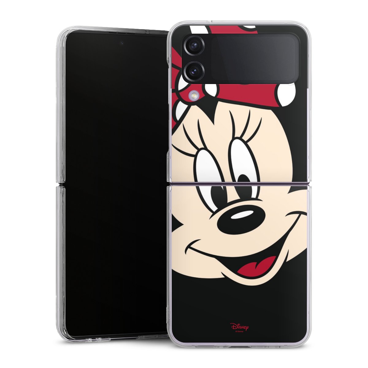 Galaxy Z Flip 4 Handy Hard Case Schutzhülle transparent Smartphone Handy Hülle Minnie Mouse Official Licensed Product Disney Hard Case