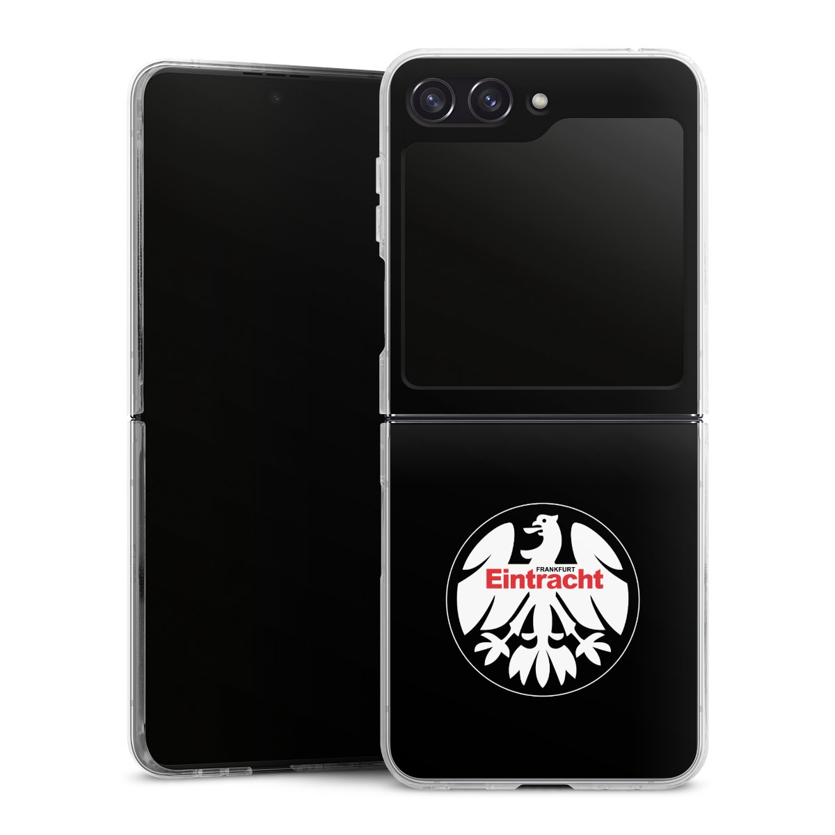 Galaxy Z Flip 5 Handy Hard Case Schutzhülle transparent Smartphone Handy Hülle Official Licensed Product Eintracht Frankfurt Sge Hard Case