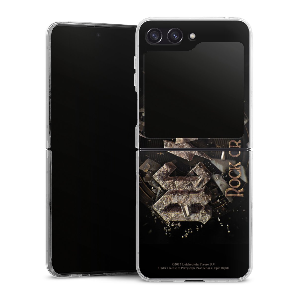 Galaxy Z Flip 5 Handy Hard Case Schutzhülle transparent Smartphone Handy Hülle Acdc Official Licensed Product Rock Or Bust Hard Case