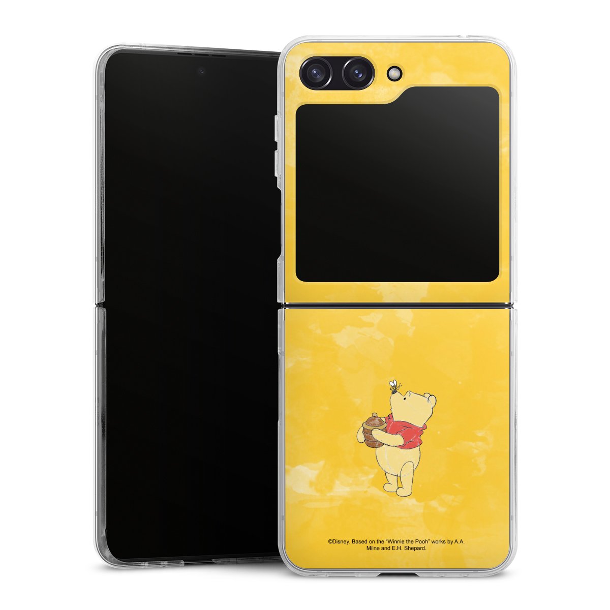 Galaxy Z Flip 5 Handy Hard Case Schutzhülle transparent Smartphone Handy Hülle Official Licensed Product Winnie The Pooh Disney Hard Case