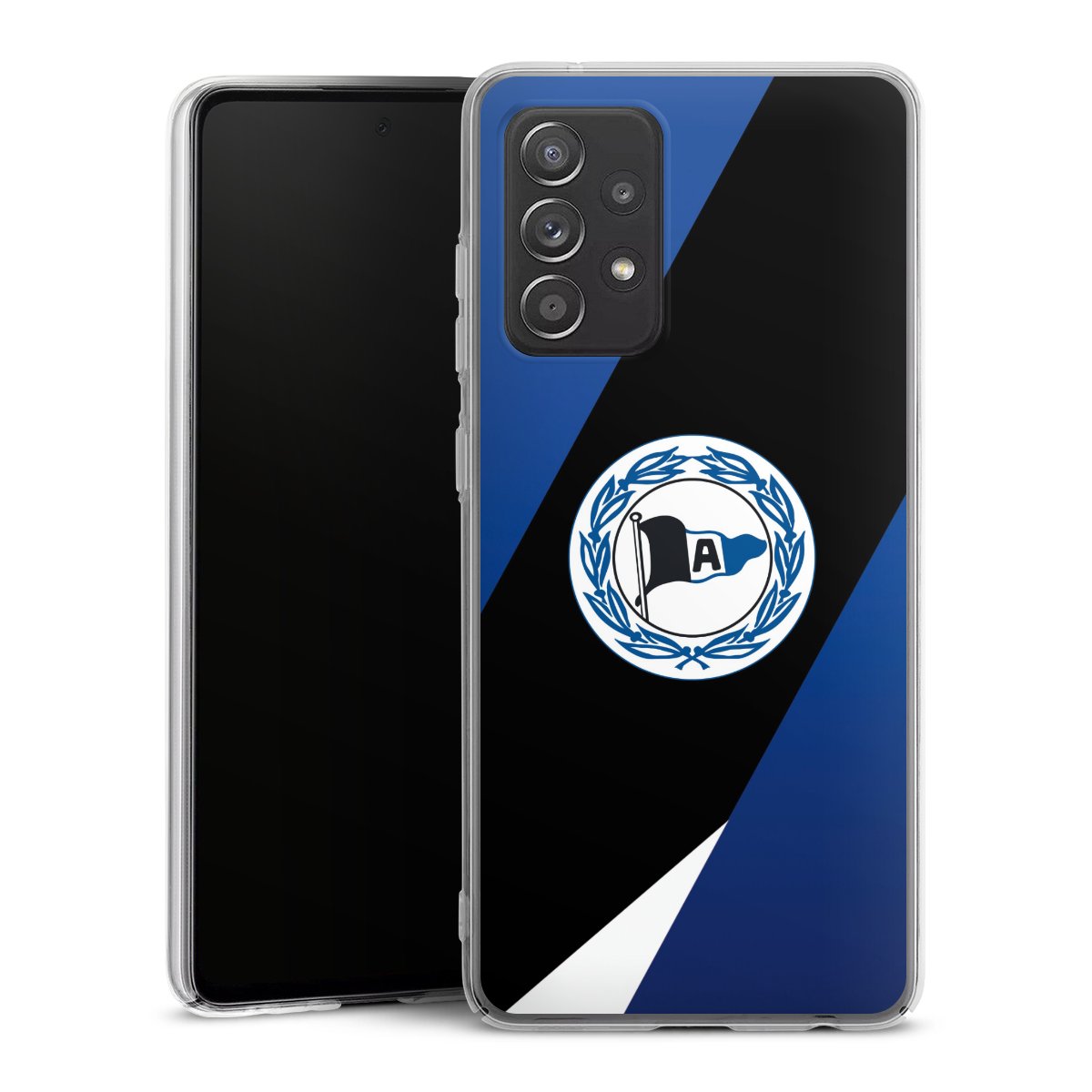 Galaxy A52s 5G Handy Hard Case Schutzhülle transparent Smartphone Handy Hülle Official Licensed Product Arminia Bielefeld Dsc Hard Case