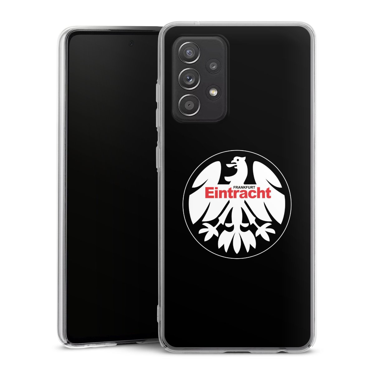 Galaxy A52s 5G Handy Hard Case Schutzhülle transparent Smartphone Handy Hülle Official Licensed Product Eintracht Frankfurt Sge Hard Case